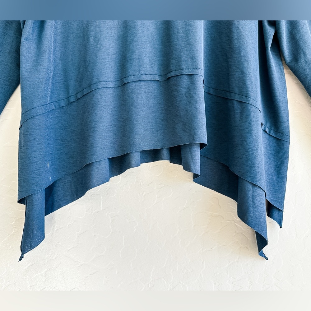 FREE PEOPLE Movement Tempo UV Protection Long Sleeve Top Navy Blue - Small - Picture 7 of 13